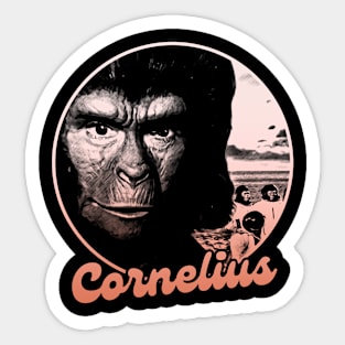 Cornelius - Planet Of The Apes // Gradients Drawing Artwork Sticker